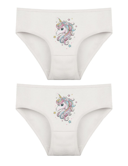 Donella 4171PU Assorted 10-Pack Girls' Briefs — Turkish textile wholesale