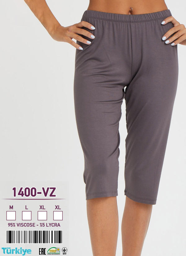 Капри Женские (M+L+XL+XL) Caroline 1400-VZ — купить оптом из Турции 2