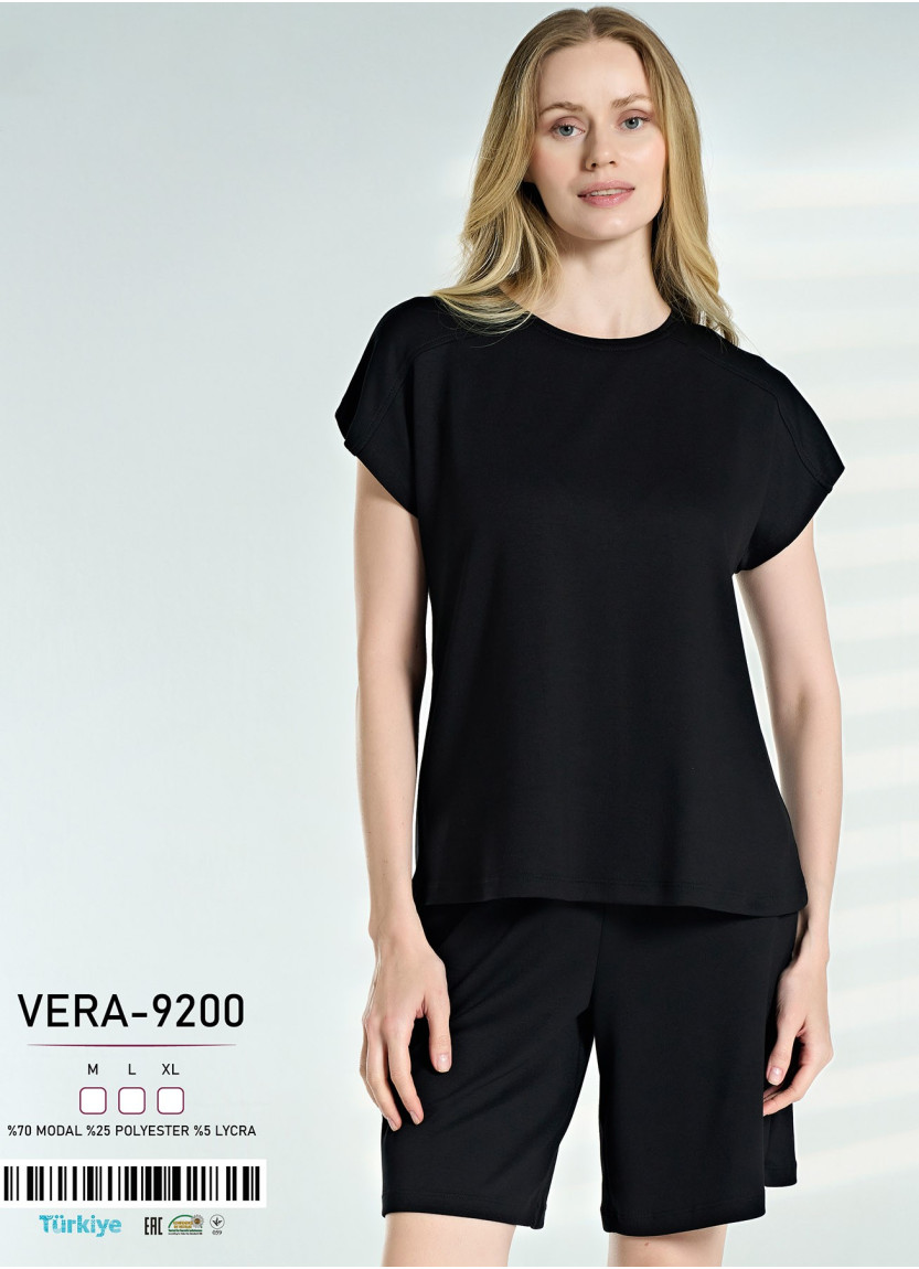 Женский Комплект с Шортами (M+L+XL) MODAL Caroline Caroline VERA-9200 — оптовая поставка из Турции