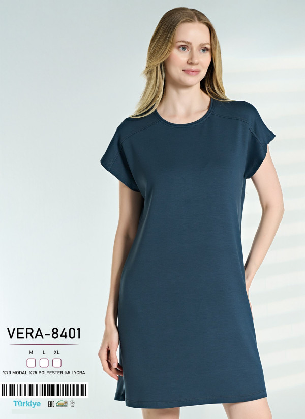 Caroline VERA-8401 Modal Tunic (M+L+XL) — direct Turkish factory supply