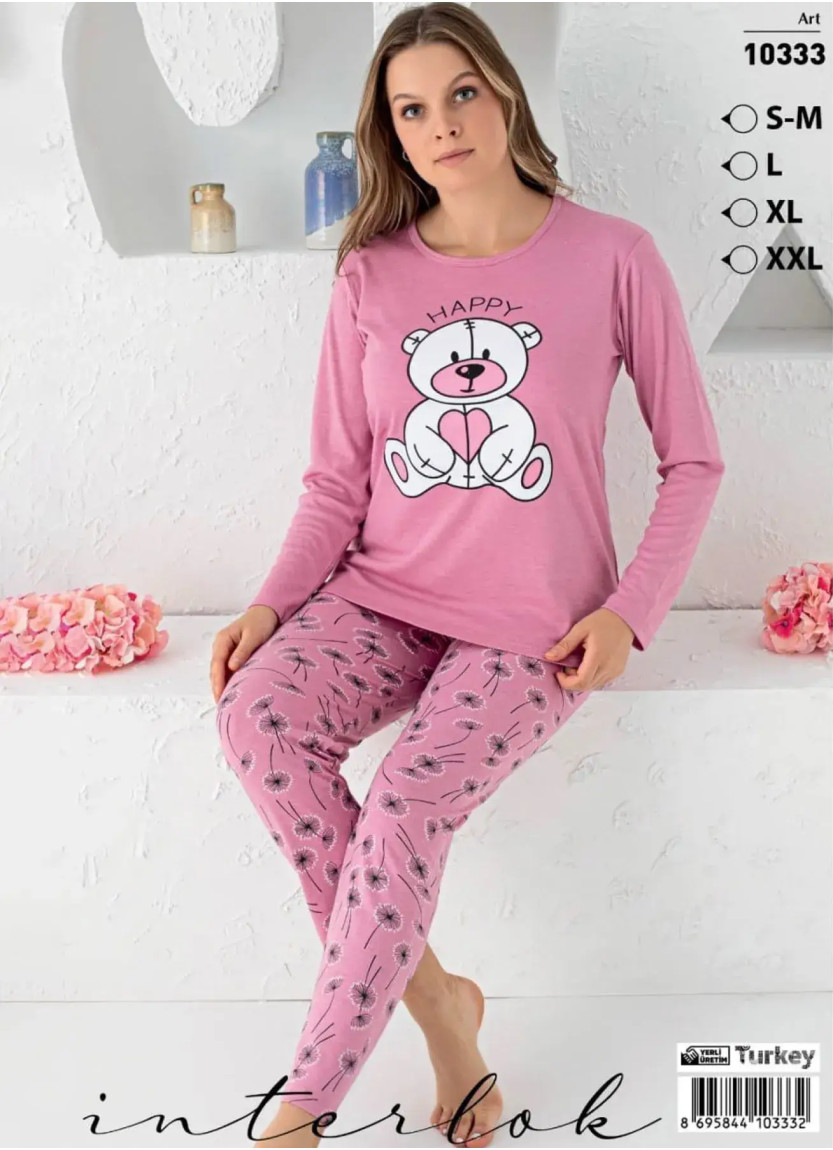Комплект с Брюками İNTERLOK (S/M+L+XL+XXL) LE' MARIES LEMARIES 10333 — прямые поставки из Турции
