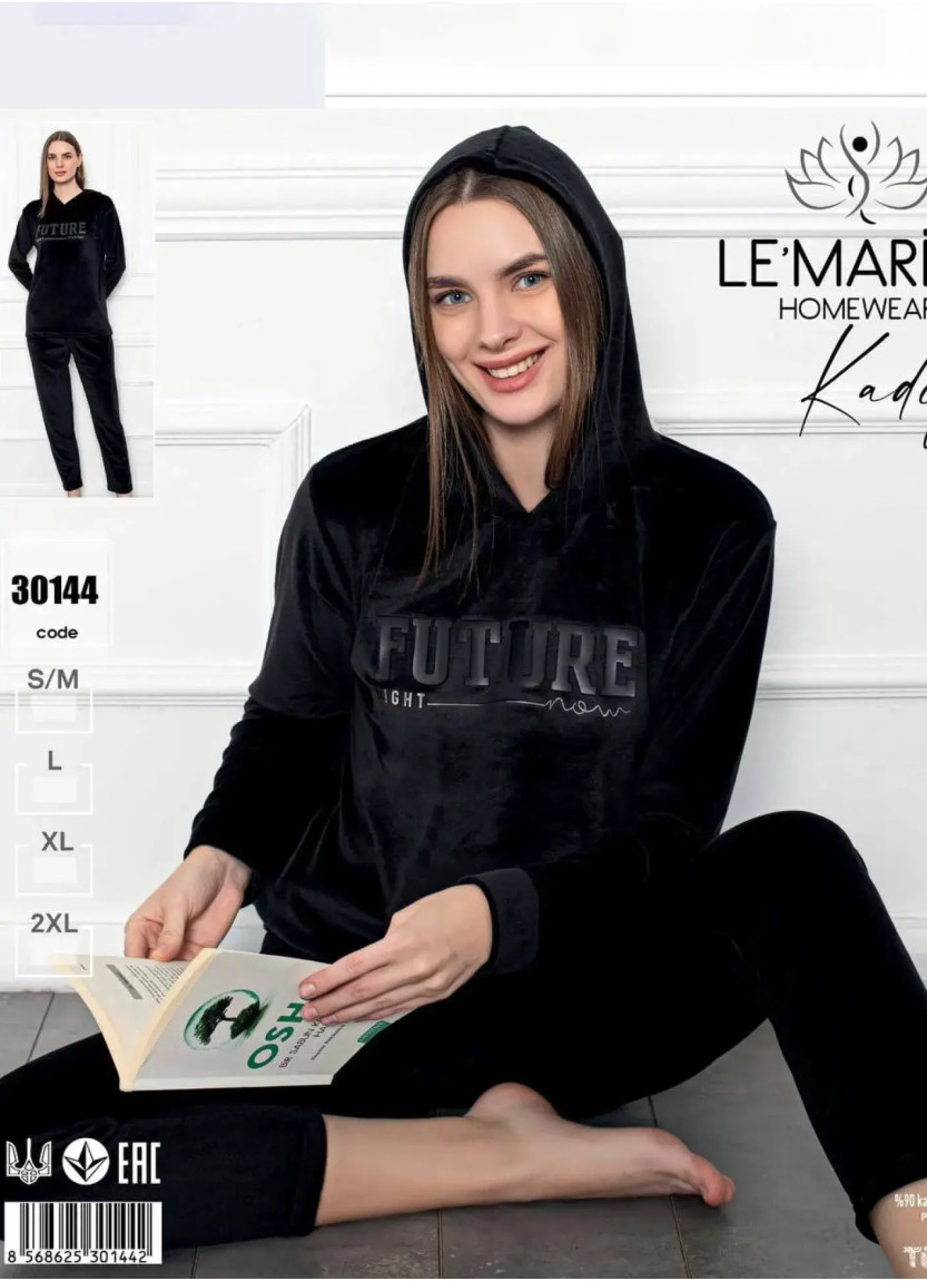 LEMARIES Kdf 30144 Velour Women's Pajama Set (S/M+L+XL+XXL) — Turkish textile wholesale