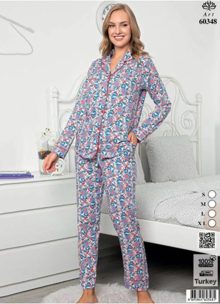 LEMARIES 60348 Women's Pajama Set (S+M+L+XL) — Turkish textile wholesale