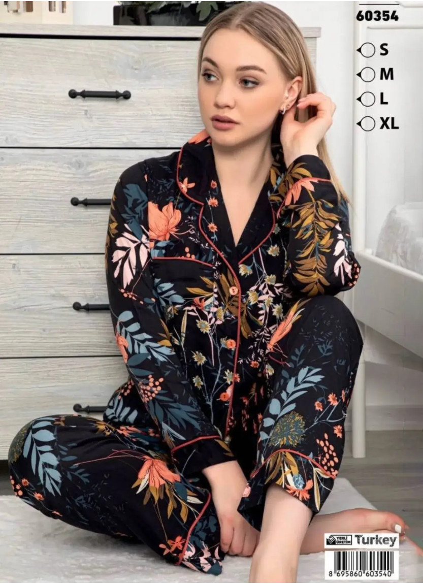 LEMARIES 60354 Women's Pajama Set (S+M+L+XL) — factory-direct from Turkey