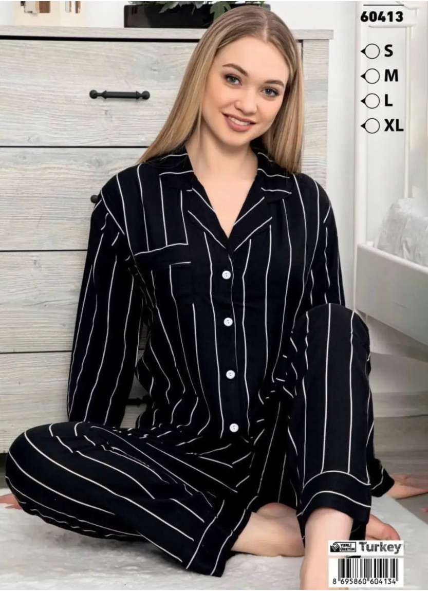 LEMARIES 60413 Women's Pajama Set (S+M+L+XL) — factory-direct from Turkey