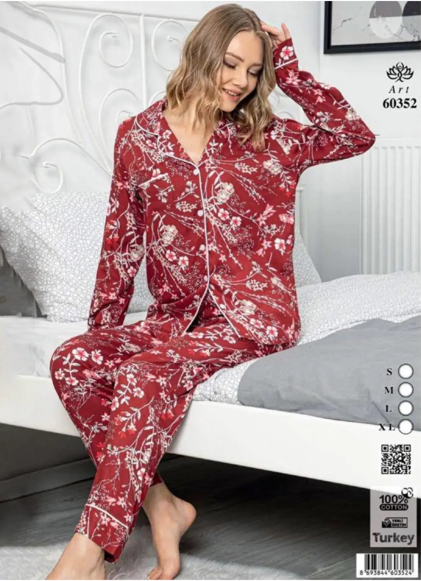 LEMARIES 60352 Women's Pajama Set (S+M+L+XL) — wholesale from Turkey