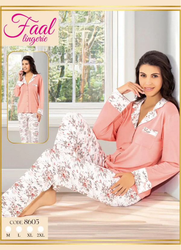 Fall 8605 Cotton Women's Pajama Set — wholesale for boutiques