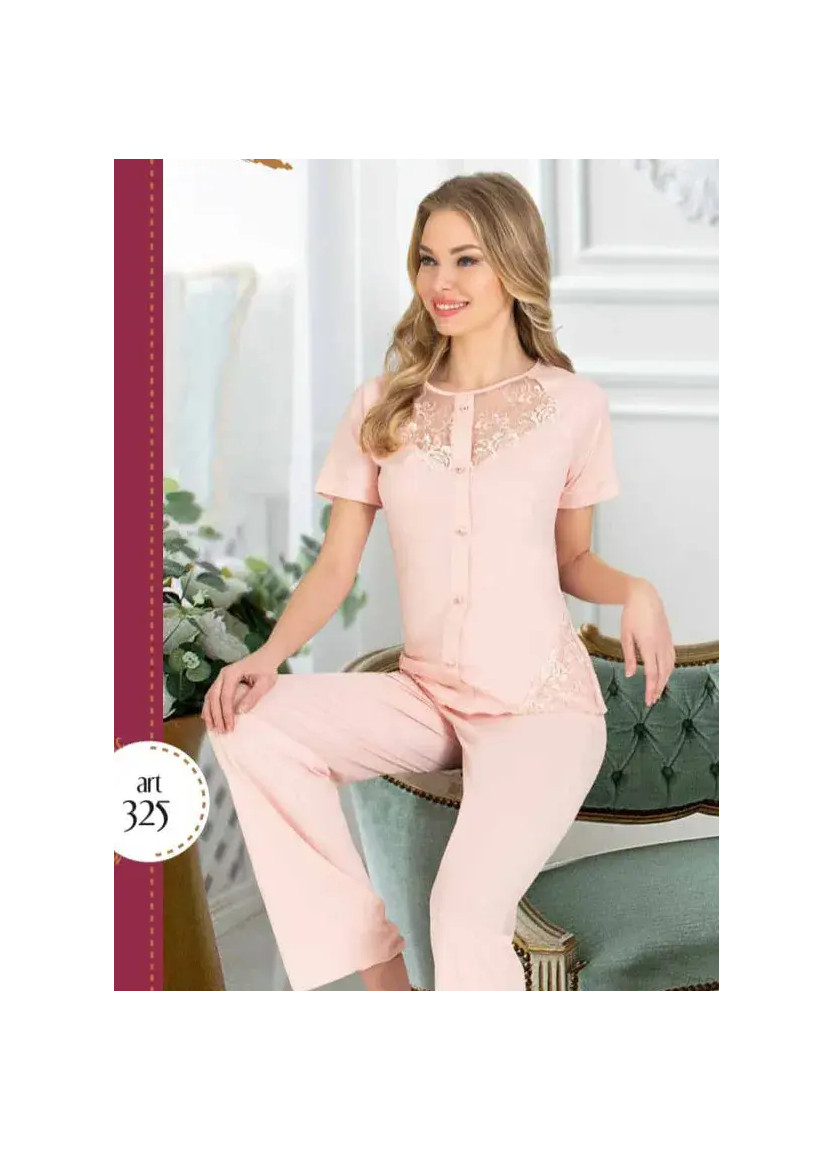 Angels 325 Cotton Women's Pajama Set (M+L+L+XL) — Turkish factory wholesale