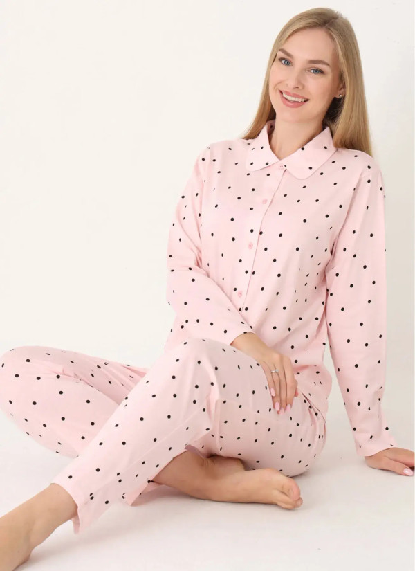 NBB 68257 Somon Cotton Women's Pajama Set — direct Turkish factory supply