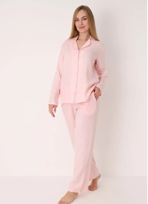 NBB 68275 Pembe Cotton Women's Pajama Set — wholesale for boutiques