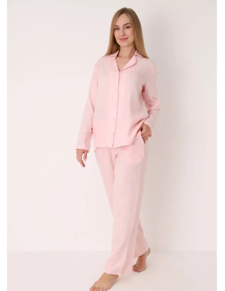 NBB 68275 Pembe Cotton Women's Pajama Set — wholesale for boutiques