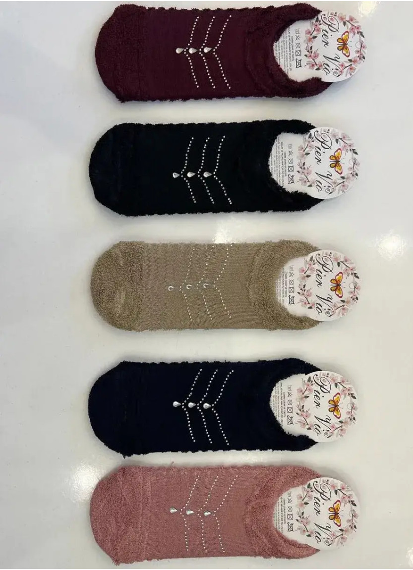 PierVio HVL 50015T7 Assorted 12-Pair Pack Women's Socks (36-40) — Turkey wholesale collection