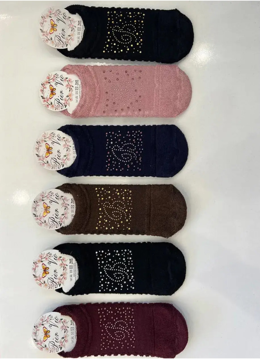 PierVio HVL 50015T11 Assorted 12-Pair Pack Women's Socks (36-40) — Turkey wholesale collection