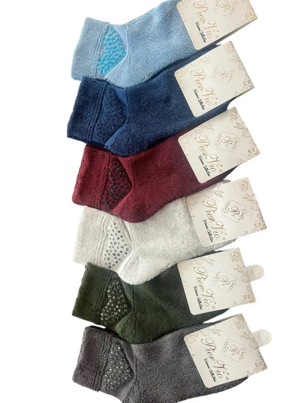 PierVio HVL 65004T2 Assorted 12-Pair Pack Women's Socks (36-40) — Istanbul wholesale supplier