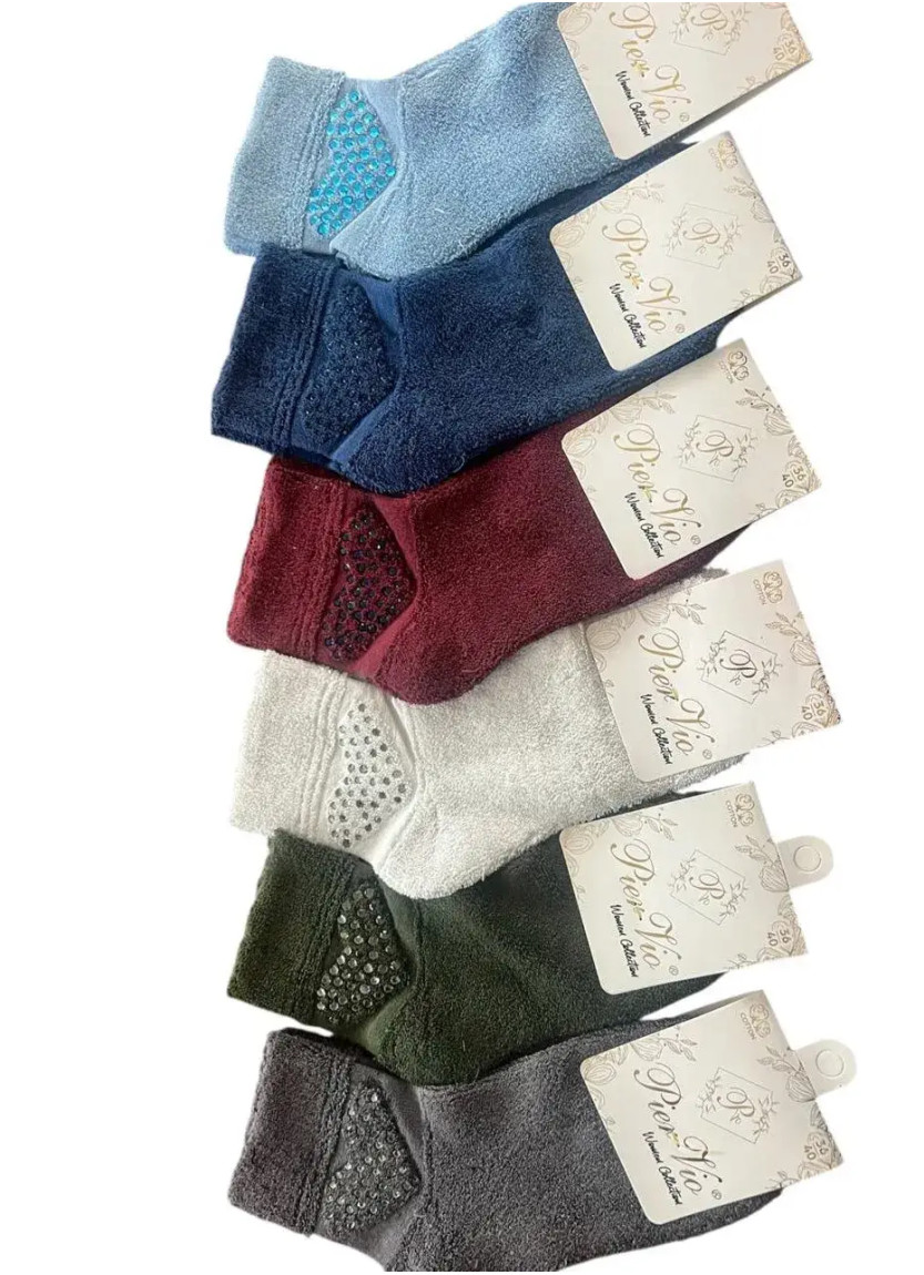 PierVio HVL 65004T2 Assorted 12-Pair Pack Women's Socks (36-40) — Istanbul wholesale supplier