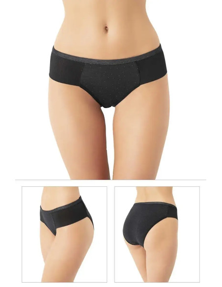 Трусы Женские по 3 шт/уп. S/3+M/6+L/6+XL/3 (Ассорти) (18шт) Sevim 14925 — оптовая поставка из Турции