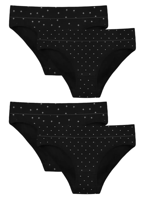 Donella 188148 Assorted 10-Pack Women's Briefs — factory-direct from Turkey
