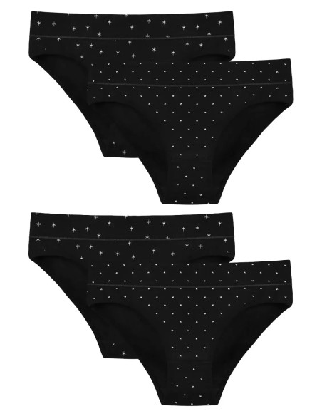 Donella 188148 Assorted 10-Pack Women's Briefs — factory-direct from Turkey