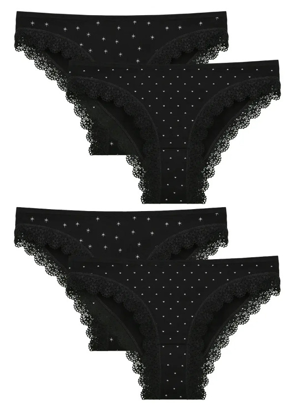 Donella 198148 Assorted 10-Pack Women's Briefs — Turkish textile wholesale