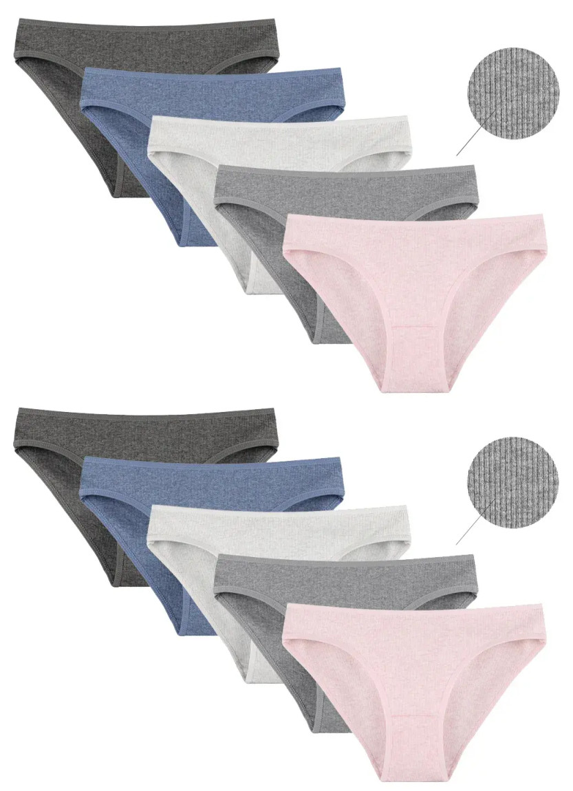 Donella 2122 Assorted 10-Pack Women's Briefs — wholesale from Turkey