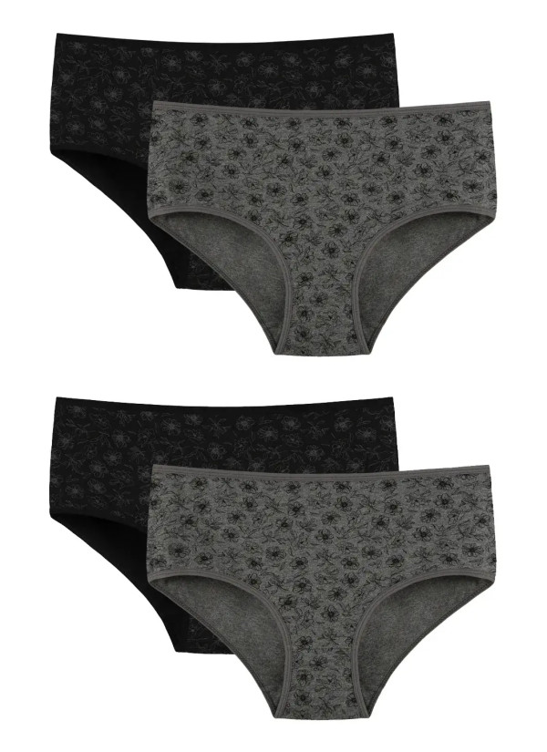 Donella 258146 Assorted 10-Pack Women's Briefs — Turkish factory wholesale
