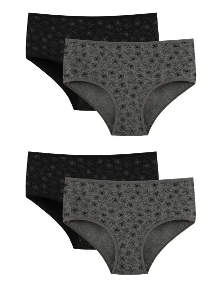 Donella 258146 Assorted 10-Pack Women's Briefs — Turkish factory wholesale