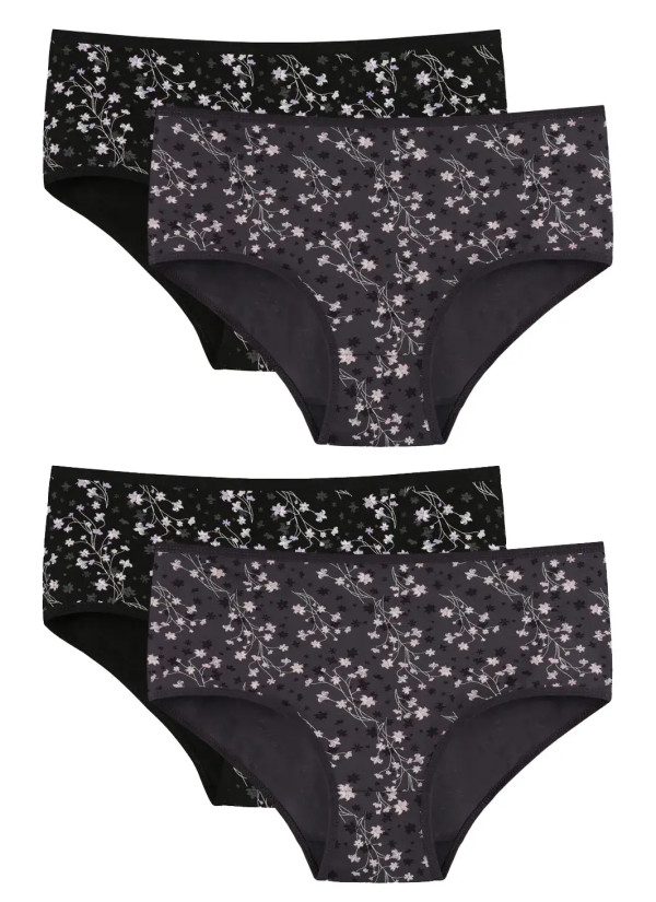 Donella 258153 Assorted 10-Pack Women's Briefs — Turkish factory wholesale