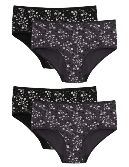 Donella 258153 Assorted 10-Pack Women's Briefs — Turkish factory wholesale
