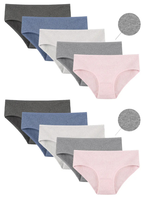 Donella 3122 Assorted 10-Pack Women's Briefs — wholesale from Turkey