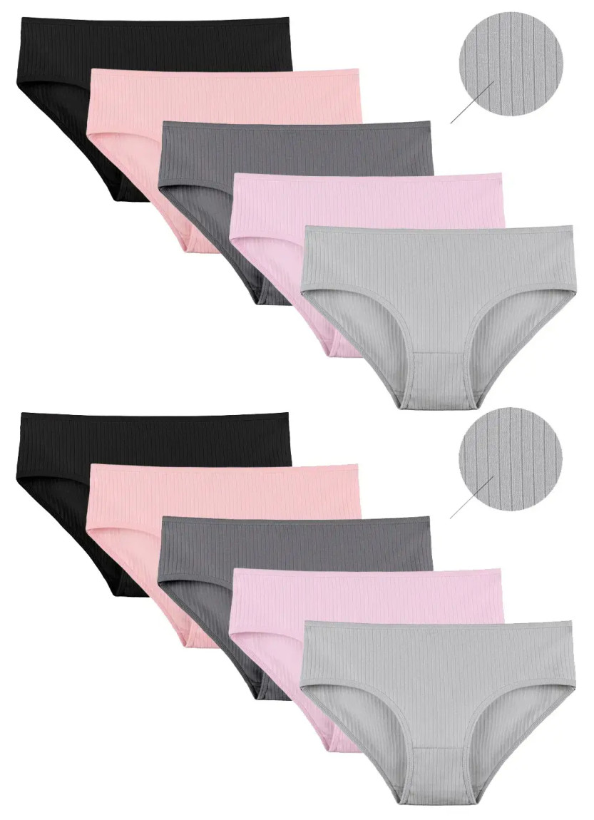 Donella 3123P Assorted 10-Pack Women's Briefs — Turkey wholesale collection