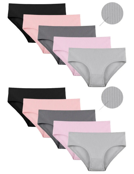 Donella 3123P Assorted 10-Pack Women's Briefs — Turkey wholesale collection