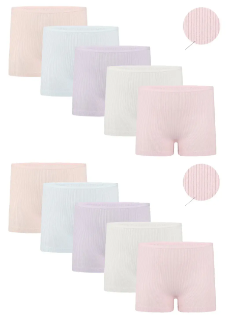 Donella 4232P Assorted 10-Pack Girls' Briefs — wholesale for boutiques