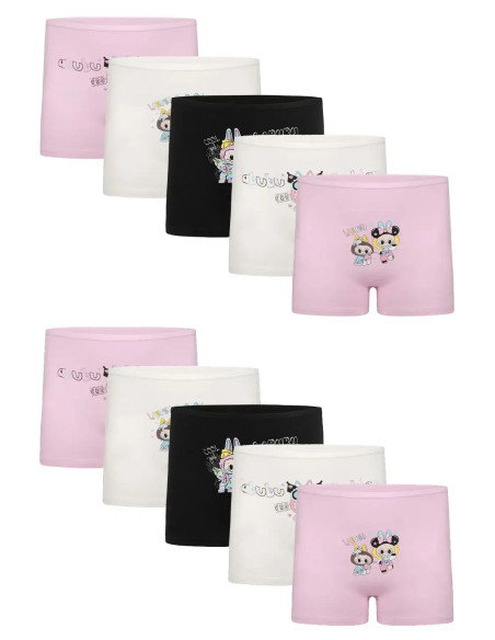 Donella 4271PB248 Assorted 10-Pack Girls' Briefs — Istanbul wholesale supplier