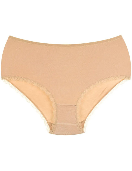 Женские Трусы (Телесные) 10 шт/уп. Donella 2595T Doni 2595T — турецкий текстиль оптом
