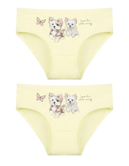 Doni 4171PB181 Assorted 10-Pack Girls' Briefs — factory-direct from Turkey