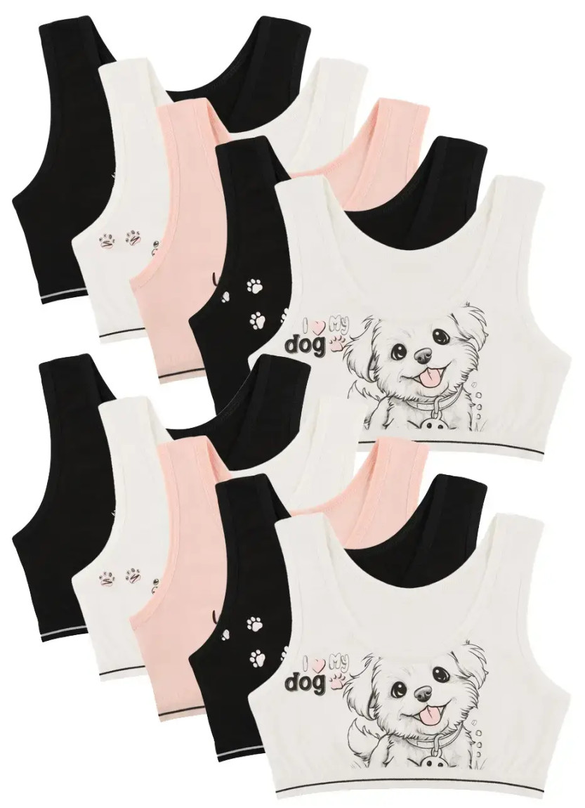 Doni 4571YB1-DN Assorted 10-Pack Bra — direct Turkish factory supply