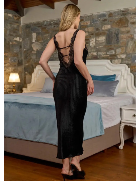 AQUA 26351 Lace Nightdress — Turkey wholesale collection