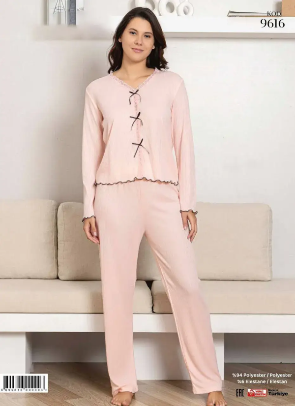 Pijamo 9616 Women's Pajama Set (M+L+XL+2XL) — factory-direct from Turkey