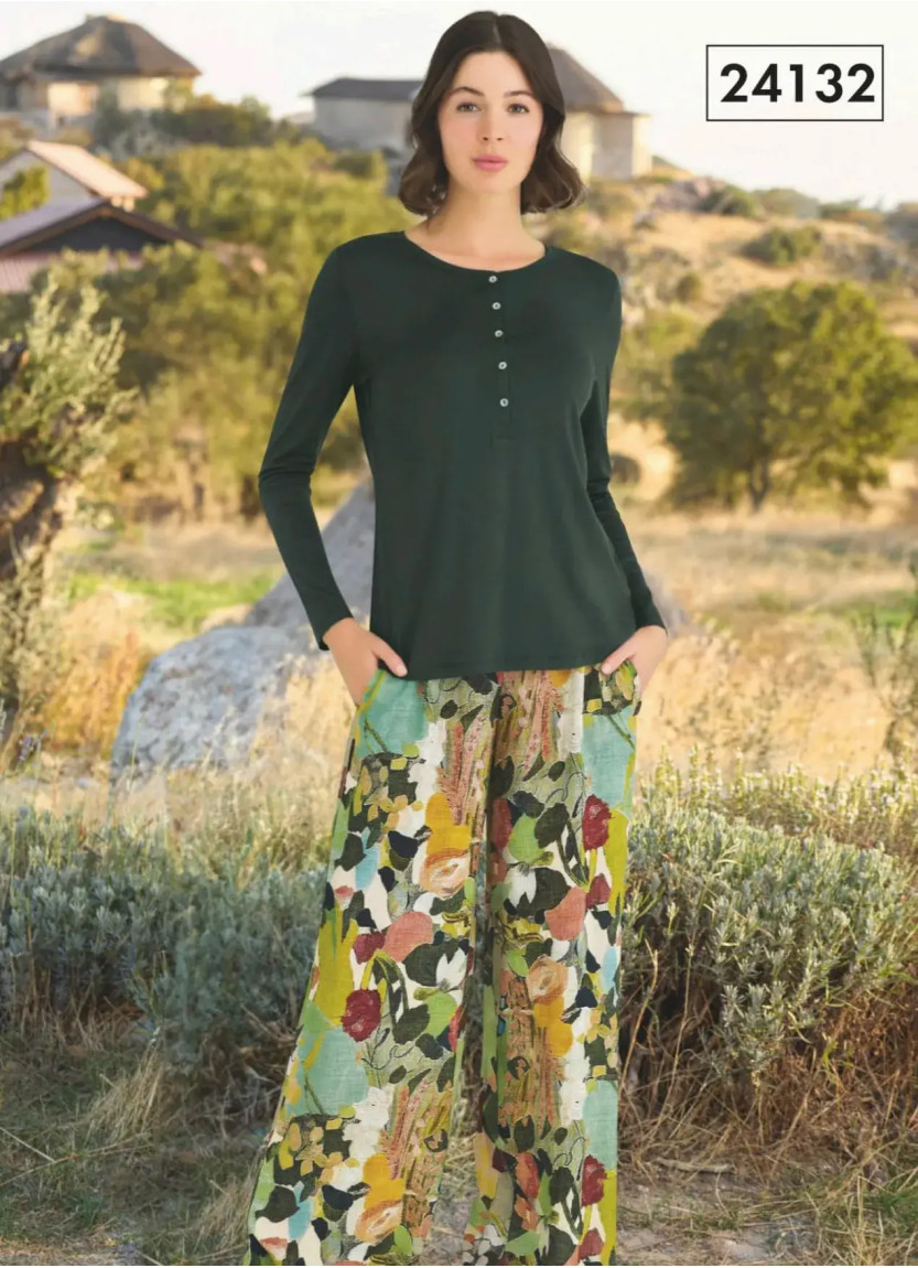 Женский Комплект с Брюками (S+M+L+XL) MONAMISE Monamise 24132 — купить оптом из Турции