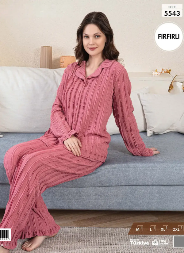 Pijamo 5543 Women's Pajama Set (M+L+XL+2XL) — wholesale from Turkey