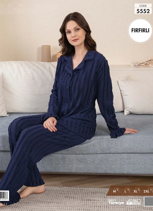 Pijamo 5552 Women's Pajama Set (M+L+XL+2XL) — factory-direct from Turkey