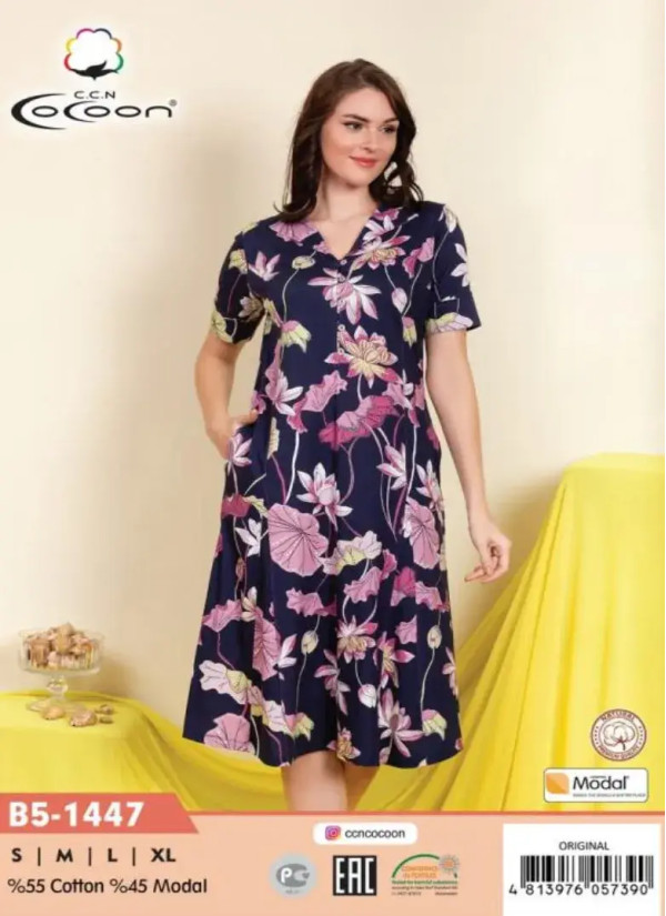 CCNB5-1447_ORI Dress (S+M+L+XL) — Turkish textile wholesale