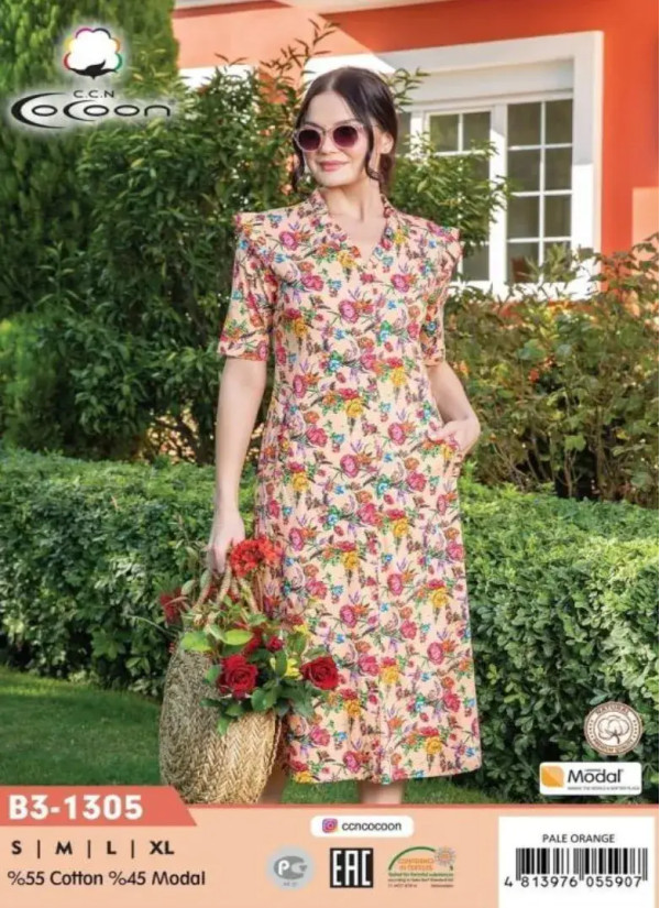 CCNB3-1305_003 Dress (S+M+L+XL) — wholesale from Turkey