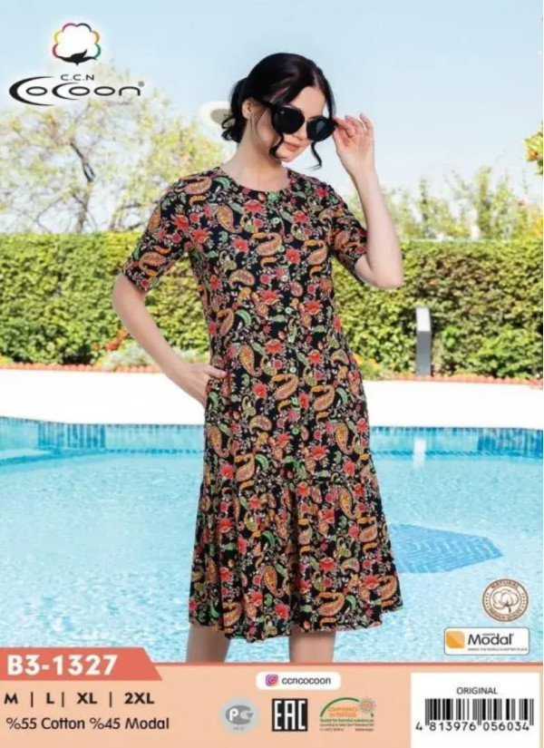 CCNB3-1327_ORI Dress (M+L+XL+2XL) — direct Turkish factory supply