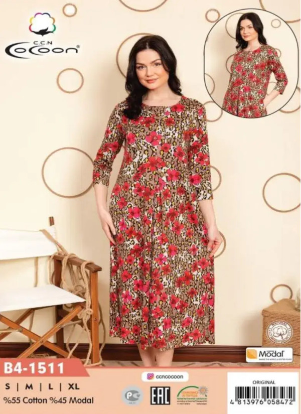 CCNB4-1511_ORI Dress (S+M+L+XL) — Turkish textile wholesale