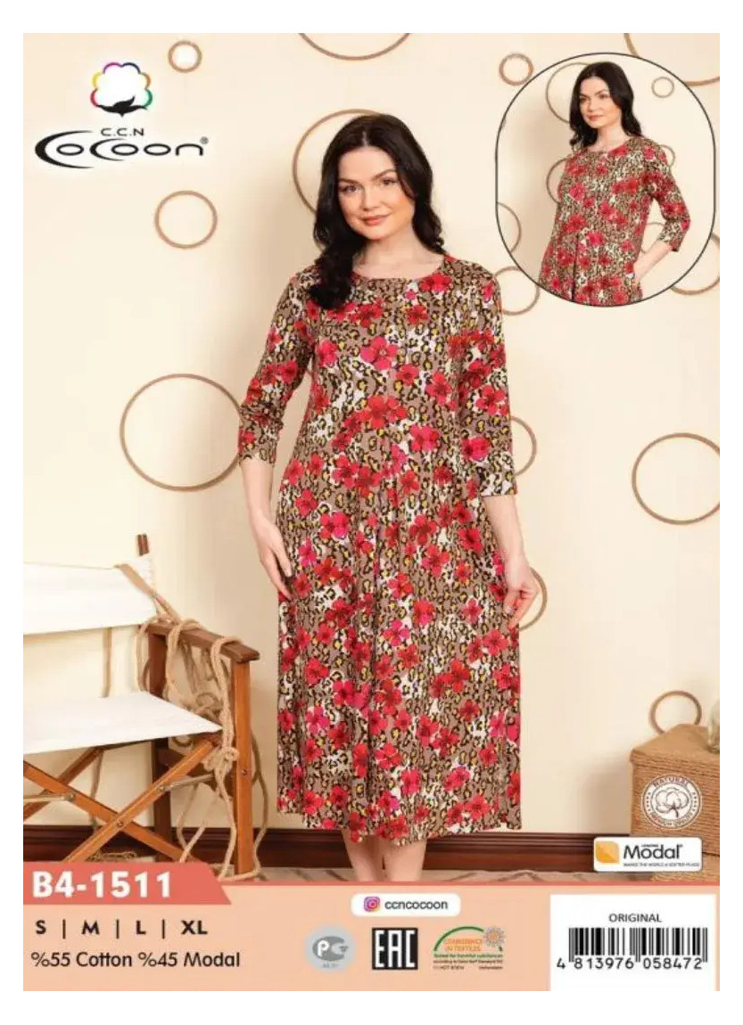 CCNB4-1511_ORI Dress (S+M+L+XL) — Turkish textile wholesale