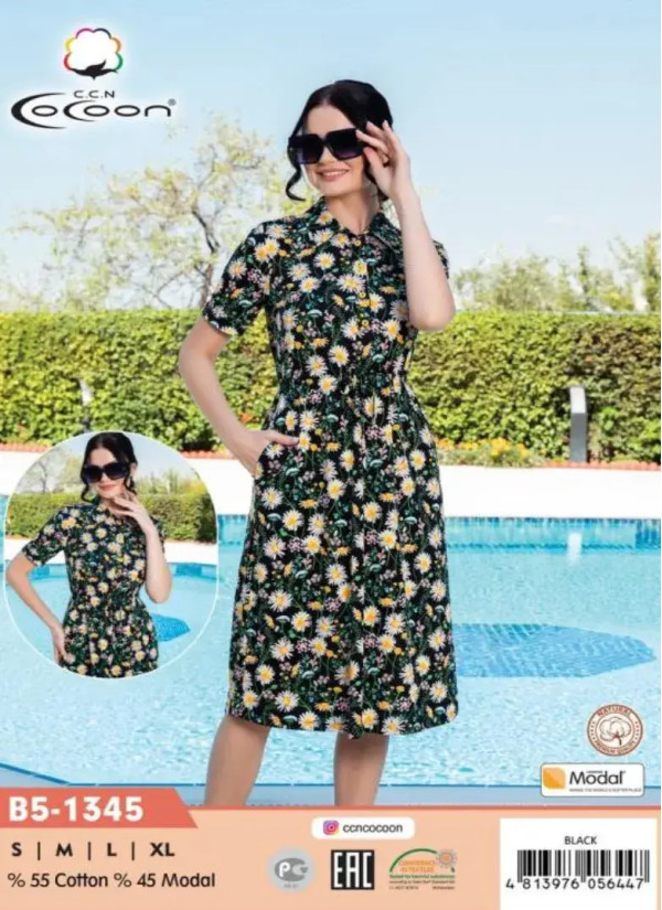 CCNB5-1345_SYH Dress (S+M+L+XL) — direct Turkish factory supply