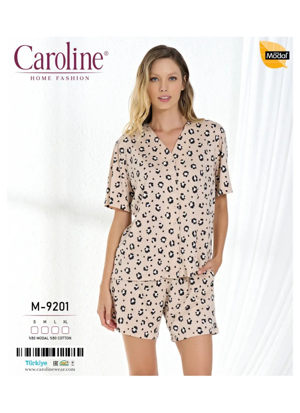 Caroline M-9201 Shorts Homewear Set (S+M+L+XL) — Turkey wholesale collection