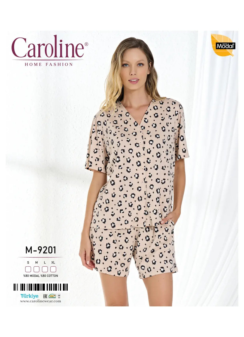 Caroline M-9201 Shorts Homewear Set (S+M+L+XL) — Turkey wholesale collection
