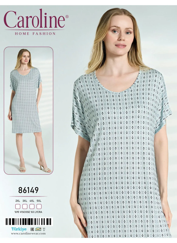 Caroline 86149 Nightdress (XL+2XL+3XL+4XL) — wholesale for boutiques